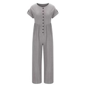 Jumpsuit in Light Taupe
